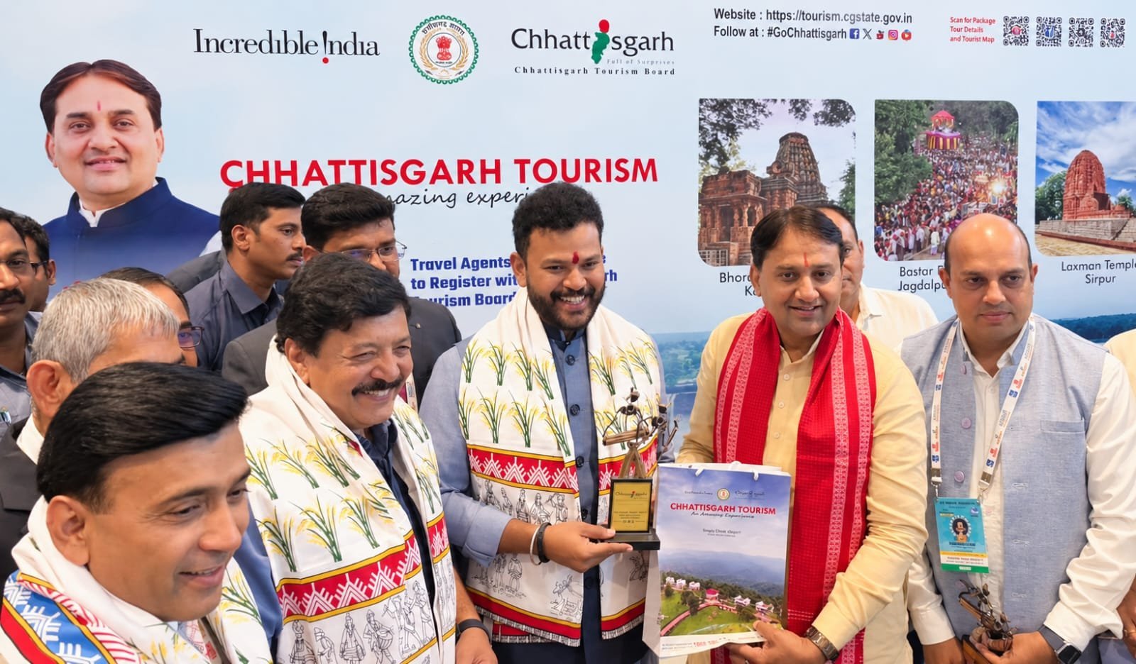 राष्ट्रीय पर्यटन मंच पर छत्तीसगढ़ की गूंज, देश-दुनिया के सामने खुली पर्यटन संभावनाओं की नई राह.