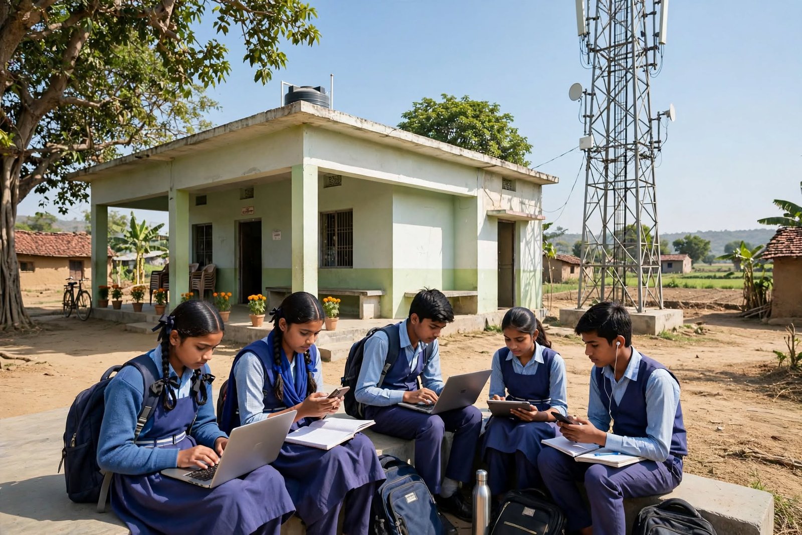 धमतरी वाई-फाई योजना के तहत तीन ग्राम पंचायतों में इंटरनेट सुविधा - प्रतीकात्मक तस्वीर