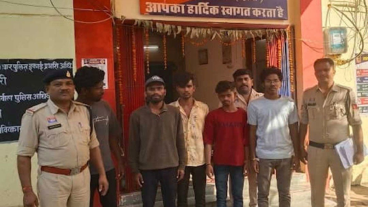 धमतरी टिकरापारा हमला मामले में गिरफ्तार पांच आरोपी